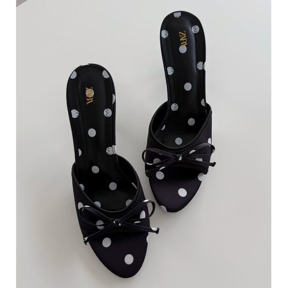 RARE!!! ZARA Heeled Sandals NWT - Picture 12 of 16